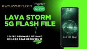 Lava Storm 5G LXX508 Flash File