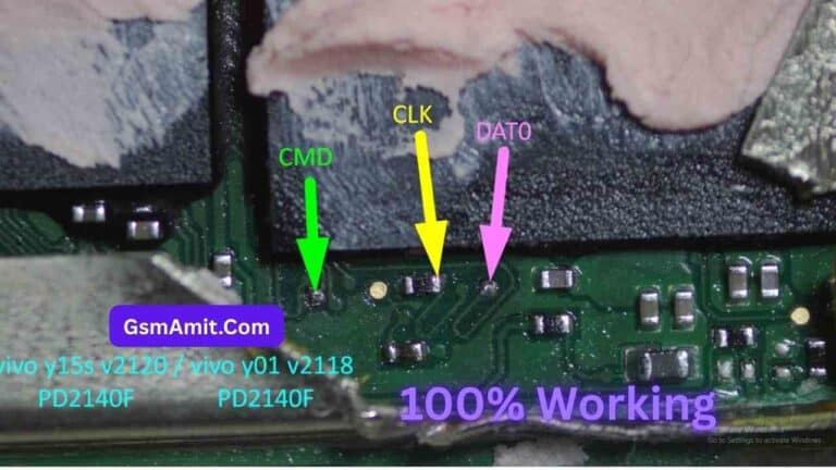 Vivo Y01 & Y15S ISP Pinout 100% Tested by Gsm Amit