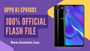 Oppo K1 CPH1893 Flash File (Official Stock ROM)