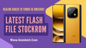 Realme Narzo 70 Turbo 5G RMX5003 Flash File (Stock ROM)