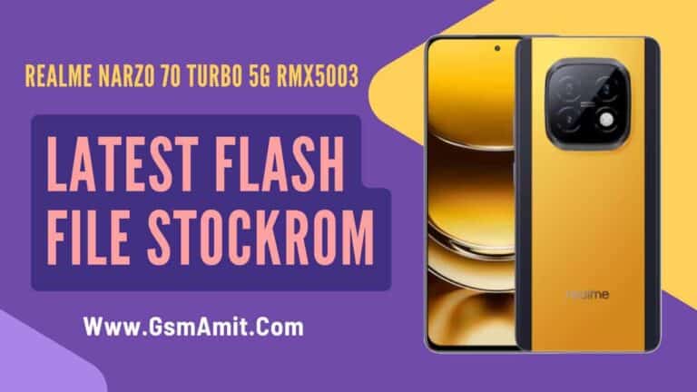 Realme Narzo 70 Turbo 5G RMX5003 Flash File (Stock ROM)