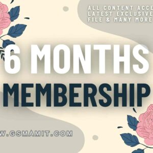 6 Months VIP Membership