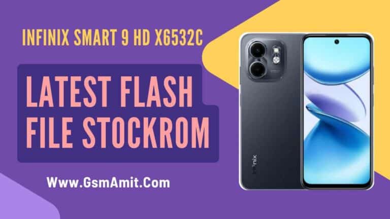 Infinix Smart 9 HD X6532C Flash File (Stock ROM)
