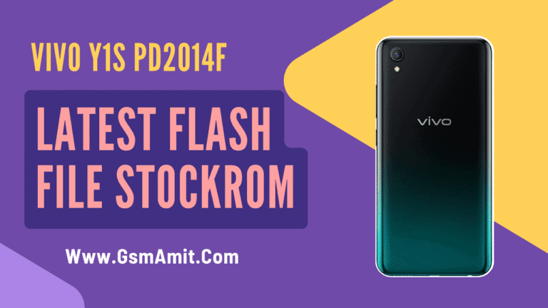 Vivo Y1s PD2014F Flash File (Stock ROM)
