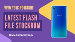 Vivo Y91C PD1818HF Flash File (Stock ROM)