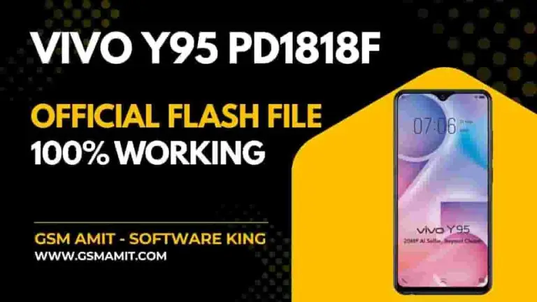 Vivo Y95 PD1818F Official Flash File (Stock ROM)