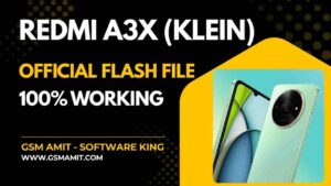 Redmi A3X (klein) Official Flash File