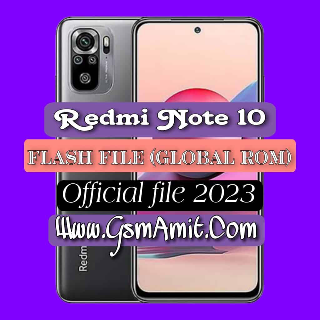 redmi 10 flash file