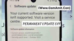 Samsung OTA Update OFF Permanently