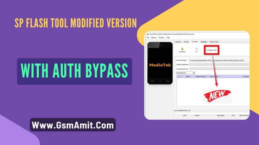 SP Flash Tool Modified Version (With Auth Bypass)